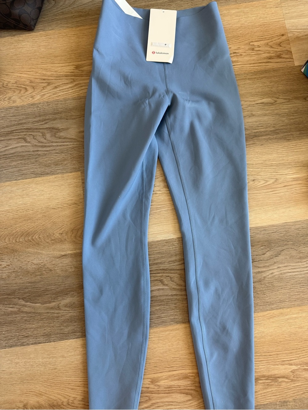 lululemon athletica women’s glow up Dusty Blue Performance Leggings